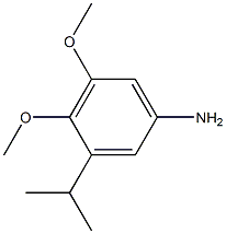 Aniline, 3-isopropyl-4,5-dimethoxy- (4CI) Struktur