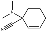 2-Cyclohexene-1-carbonitrile,  1-dimethylamino-  (5CI) Struktur