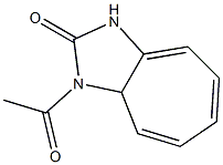 2-Cycloheptimidazolinone,  1-acetyl-  (5CI) Struktur