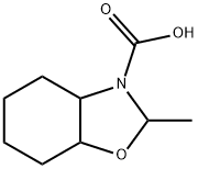 3-Benzoxazolinecarboxylic  acid,  hexahydro-2-methyl-  (6CI) Struktur