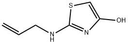 4-Thiazolol,  2-(allylamino)-  (5CI) Struktur