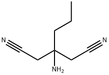 Glutaronitrile,  3-amino-3-propyl-  (5CI) Struktur