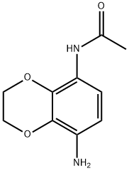 1,4-Benzodioxan-5-amine,  8-acetamido-  (5CI) Struktur