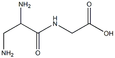 Glycine,  N-(2,3-diaminopropionyl)-  (5CI) Struktur