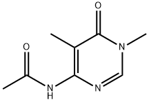 4(3H)-Pyrimidinone,  6-acetamido-3,5-dimethyl-  (6CI) Struktur