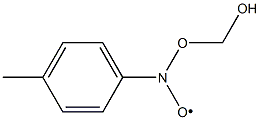 Nitroxide,  hydroxymethoxy  4-methylphenyl  (9CI) Struktur