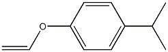 Ether, p-cumenyl vinyl (7CI) Struktur