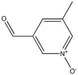 Nicotinaldehyde, 5-methyl-, 1-oxide (6CI) Struktur