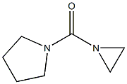 Pyrrolidine, 1-(1-aziridinylcarbonyl)- (6CI) Struktur