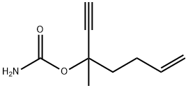 Carbamic acid, 1-ethynyl-1-methyl-4-pentenyl ester (6CI) Struktur