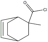 Bicyclo[2.2.2]oct-5-ene-2-carbonyl chloride, 2-methyl- (6CI) Struktur