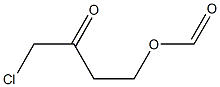 2-Butanone,  1-chloro-4-hydroxy-,  formate  (6CI) Struktur