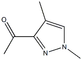 Ketone, 1,4-dimethylpyrazol-3-yl methyl (6CI) Struktur