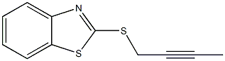 Benzothiazole, 2-(2-butynylthio)- (6CI) Struktur