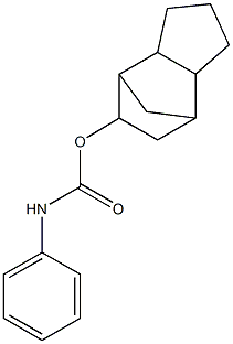 tricyclo[5.2.1.0~2,6~]dec-8-yl phenylcarbamate Struktur