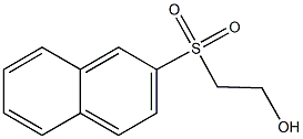 2-(2-naphthylsulfonyl)ethanol Struktur