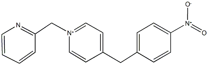 4-(4-nitrobenzyl)-1-(2-pyridinylmethyl)pyridinium Struktur