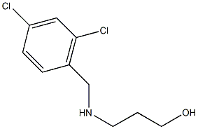 3-[(2,4-dichlorobenzyl)amino]-1-propanol Struktur