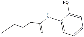 N-(2-hydroxyphenyl)pentanamide Struktur