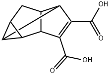 tetracyclo[4.3.0.0~2,4~.0~3,7~]non-8-ene-8,9-dicarboxylic acid Struktur