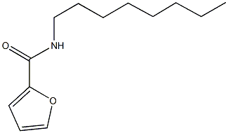 N-octyl-2-furamide Struktur