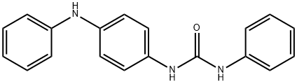 N-(4-anilinophenyl)-N'-phenylurea Struktur