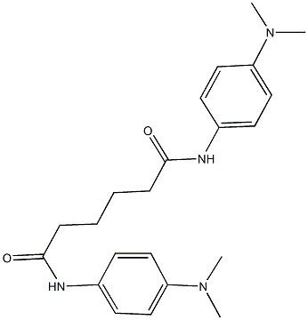 N~1~,N~6~-bis[4-(dimethylamino)phenyl]hexanediamide Struktur