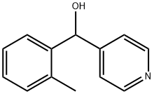 (2-methylphenyl)(4-pyridinyl)methanol Struktur