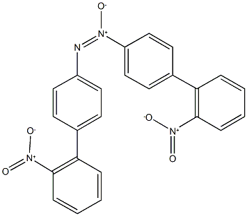 2-nitro-4'-[(2'-nitro[1,1'-biphenyl]-4-yl)(oxido)diazenyl]-1,1'-biphenyl Struktur