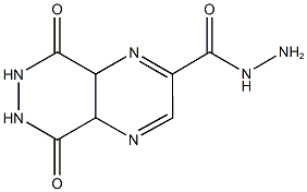 5,8-dioxo-4a,5,6,7,8,8a-hexahydropyrazino[2,3-d]pyridazine-2-carbohydrazide Struktur