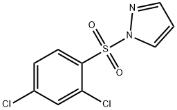 1-(2,4-dichlorophenylsulfonyl)-1H-pyrazole Struktur