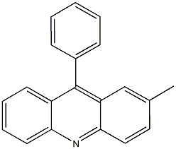 2-methyl-9-phenylacridine Struktur