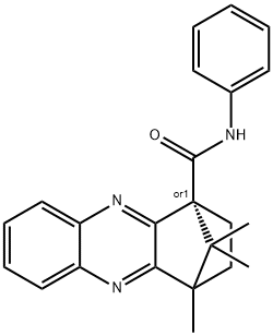 12,15,15-trimethyl-N-phenyl-3,10-diazatetracyclo[10.2.1.0~2,11~.0~4,9~]pentadeca-2(11),3,5,7,9-pentaene-1-carboxamide Struktur