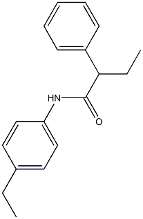 N-(4-ethylphenyl)-2-phenylbutanamide Struktur