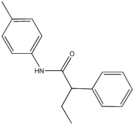 N-(4-methylphenyl)-2-phenylbutanamide Struktur