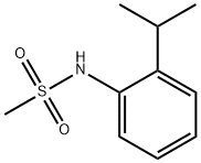 N-(2-isopropylphenyl)methanesulfonamide Struktur