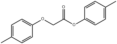 4-methylphenyl (4-methylphenoxy)acetate Struktur