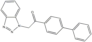 2-(1H-1,2,3-benzotriazol-1-yl)-1-[1,1'-biphenyl]-4-ylethanone|1-([1,1'-聯(lián)苯]-4-基)-2-(1H-苯并[D][1,2,3]三唑-1-基)乙烷-1-酮