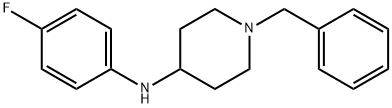 N-(1-benzyl-4-piperidinyl)-N-(4-fluorophenyl)amine Struktur