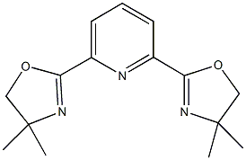 2,6-bis(4,4-dimethyl-4,5-dihydro-1,3-oxazol-2-yl)pyridine Struktur