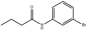 N-(3-bromophenyl)butanamide Struktur