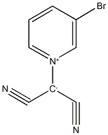 3-bromo-1-(dicyanomethylide)pyridinium Struktur