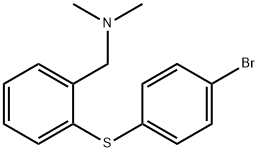 N-{2-[(4-bromophenyl)sulfanyl]benzyl}-N,N-dimethylamine Struktur