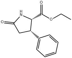 ethyl 5-oxo-3-phenyl-2-pyrrolidinecarboxylate Struktur