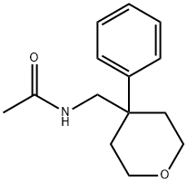 N-[(4-phenyltetrahydro-2H-pyran-4-yl)methyl]acetamide Struktur