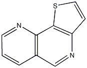 thieno[3,2-h][1,6]naphthyridine Struktur