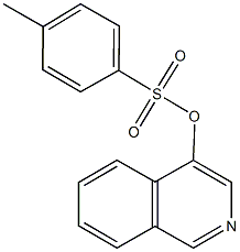 isoquinolin-4-yl 4-methylbenzenesulfonate Struktur