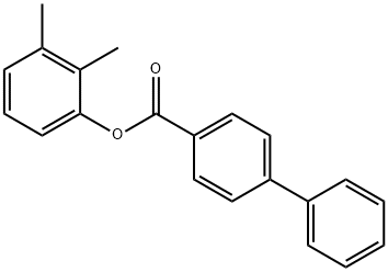 2,3-dimethylphenyl [1,1'-biphenyl]-4-carboxylate Struktur