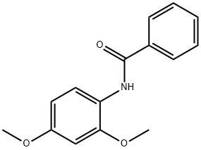 N-(2,4-dimethoxyphenyl)benzamide Struktur