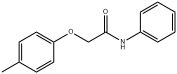 2-(4-methylphenoxy)-N-phenylacetamide Struktur